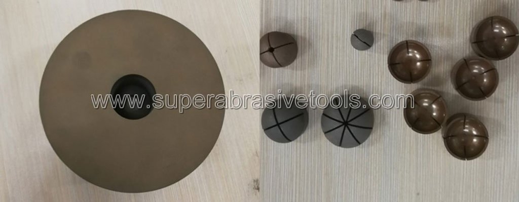 DIAMOND Side and molding grinding wheel for optical glass