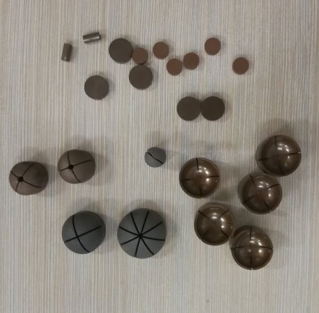 diamond pellets for optical glass