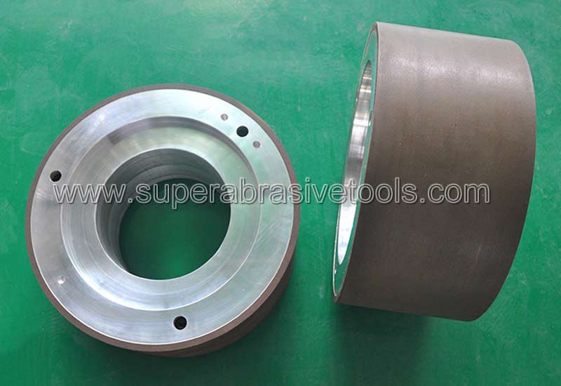 Centerless resin bonded diamond grinding wheel for PDC cutter tools