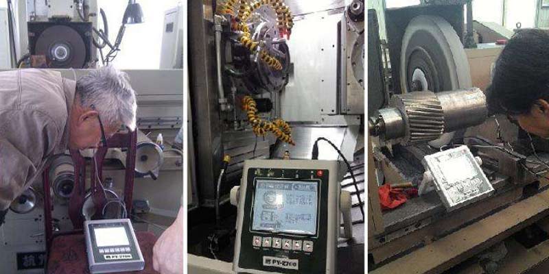 In the case of the vibration problems of the grinding machine,